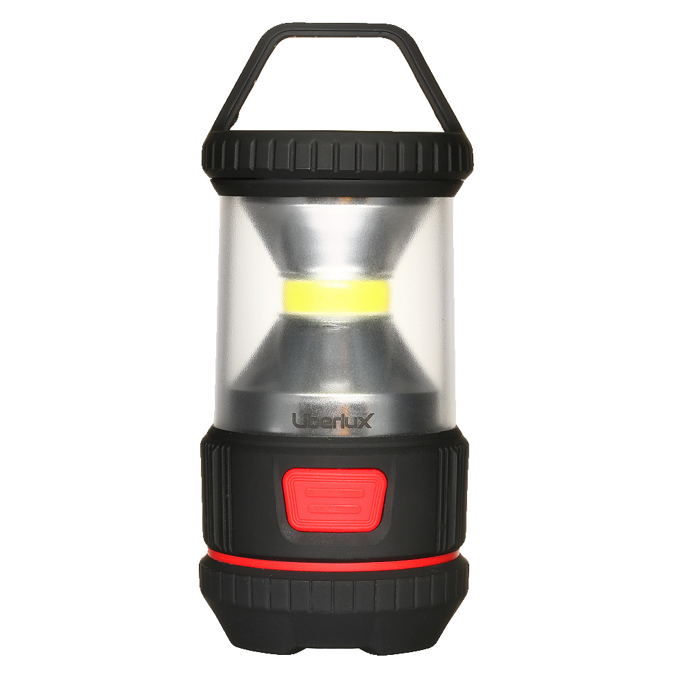 Uberlux Mini Camping Laterne 250 Lumen batteriebetrieben schwarz Bild 1
