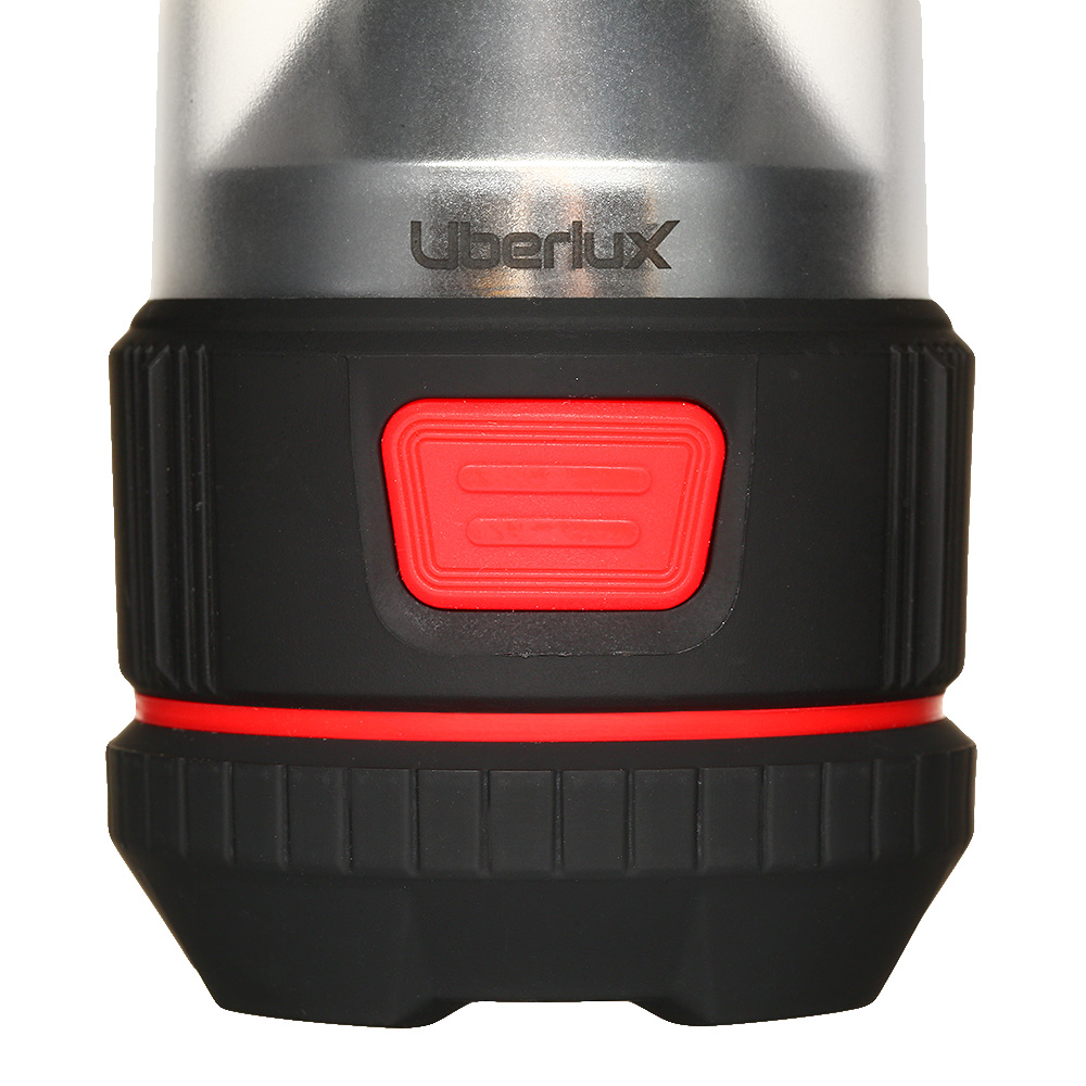 Uberlux Mini Camping Laterne 250 Lumen batteriebetrieben schwarz Bild 1