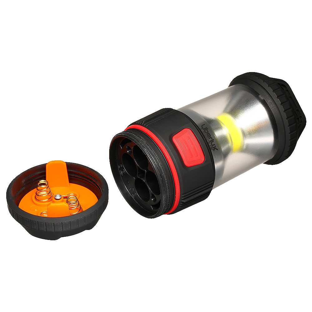 Uberlux Mini Camping Laterne 250 Lumen batteriebetrieben schwarz Bild 1