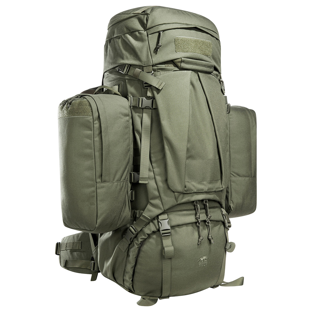 Tasmanian Tiger Rucksack MIL OPS 80 + 24 Liter oliv