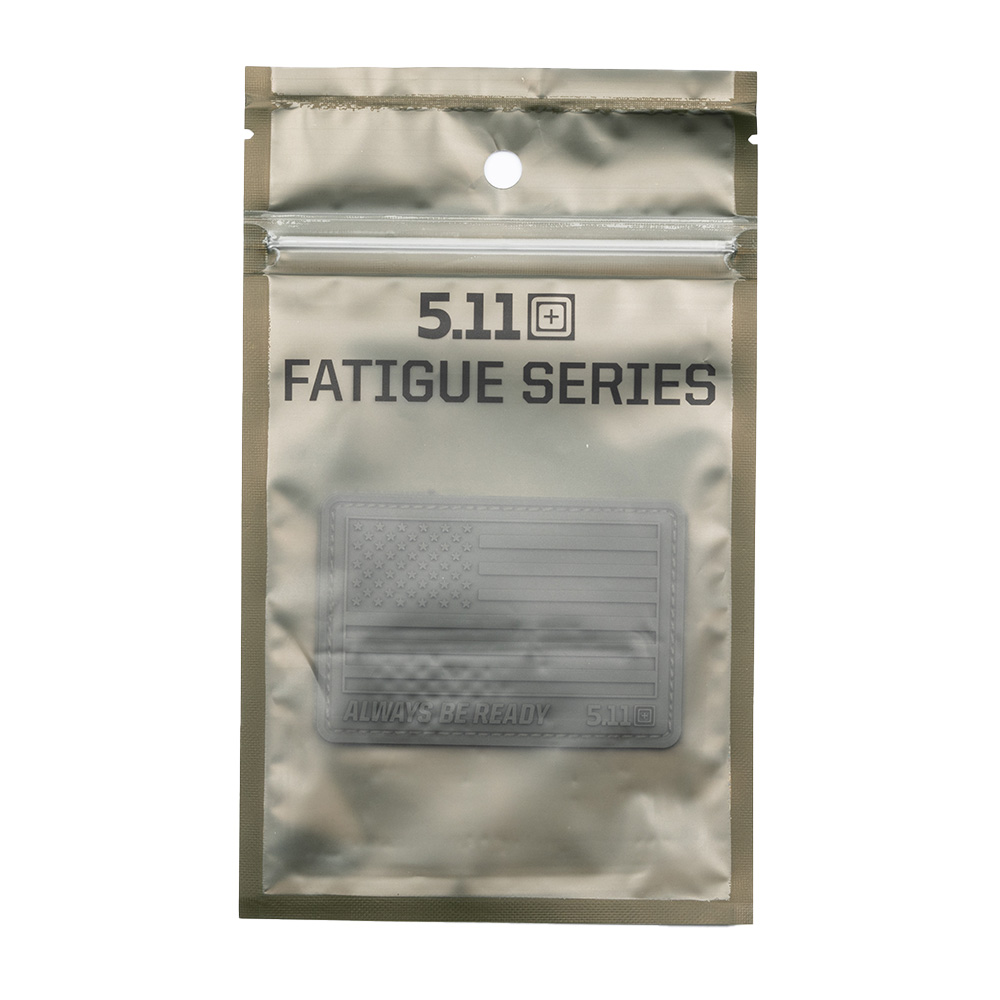 5.11 Tactical 3D Rubber Patch mit Klettflche USA Flag double tap Bild 1