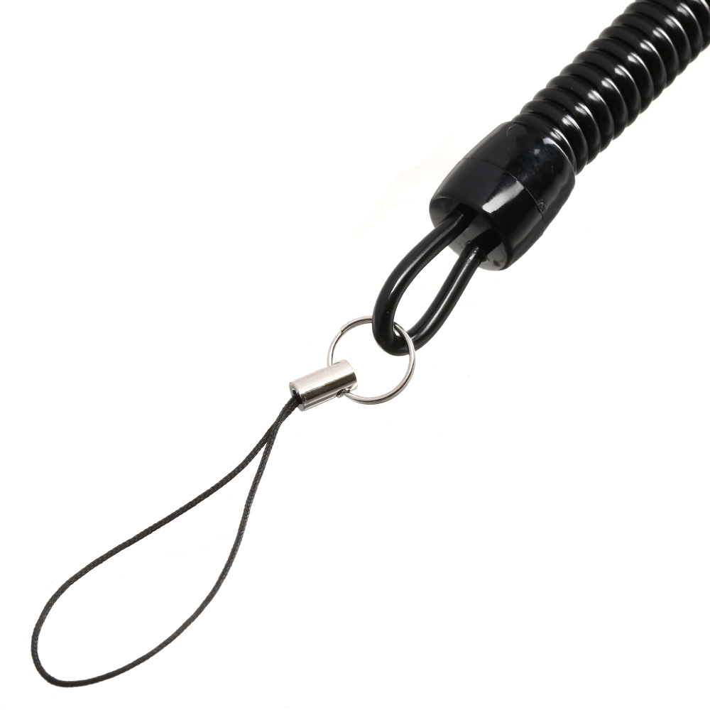 Fangriemen fr Messer, Pistolen etc. schwarz Bild 1