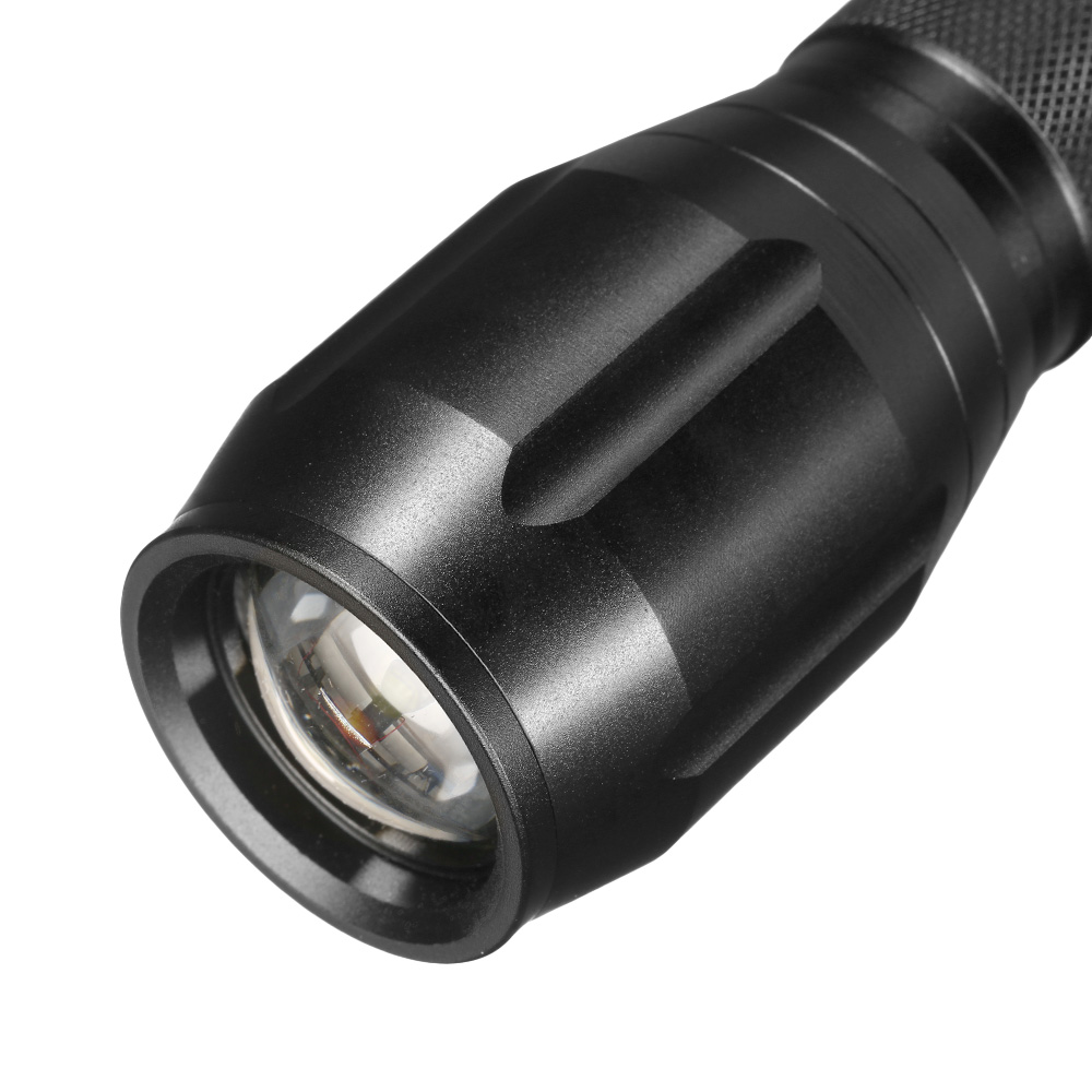 Maximus LED-Taschenlampe Aluminium 500 Lumen schwarz Bild 1