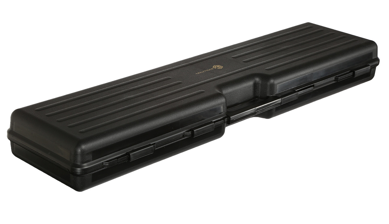Evolution Airsoft / Negrini Universal Gewehrkoffer 95 x 23 x 10 cm Waben-Schaumstoff schwarz