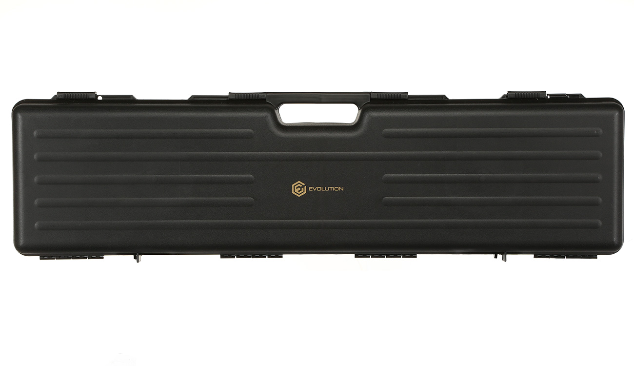 Evolution Airsoft / Negrini Universal Gewehrkoffer 95 x 23 x 10 cm Waben-Schaumstoff schwarz Bild 2