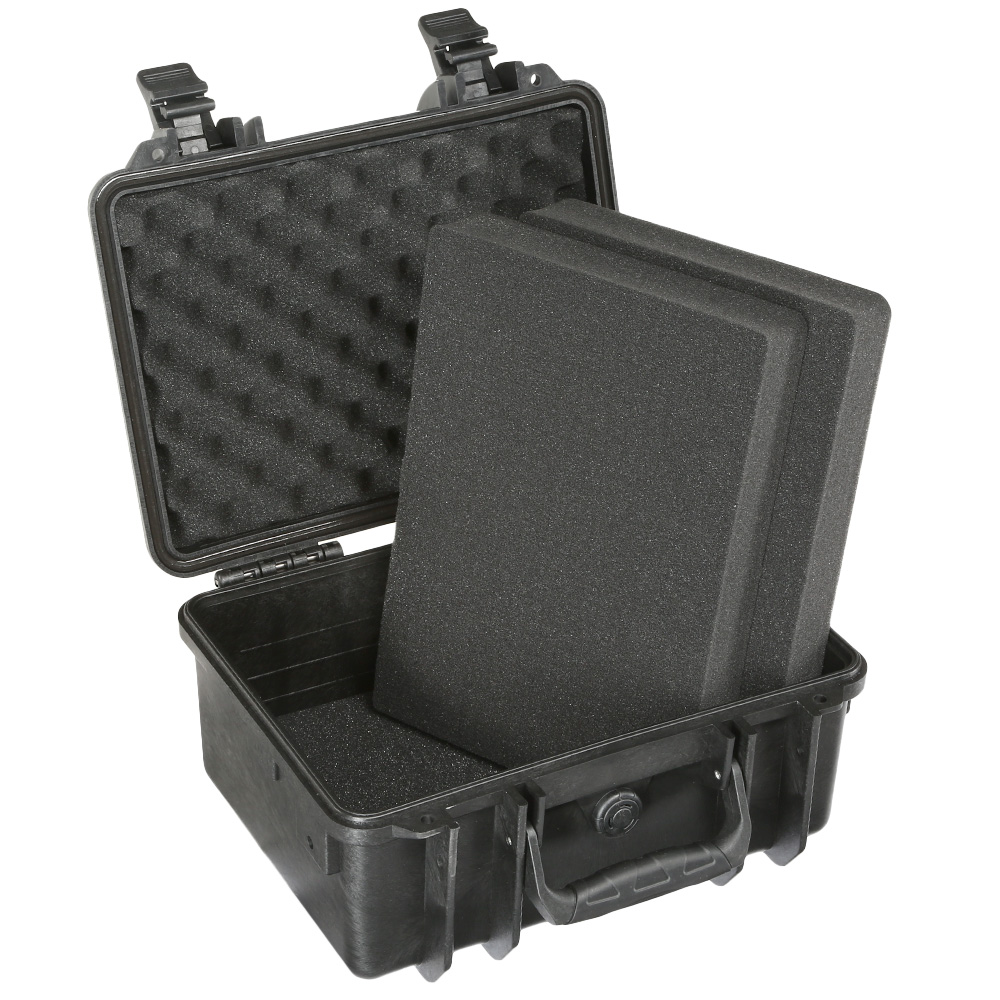 PARRA 1258 Universal Transportkoffer 35,7 x 29,3 x 19,3 cm PnP-Schaumstoff schwarz Bild 1