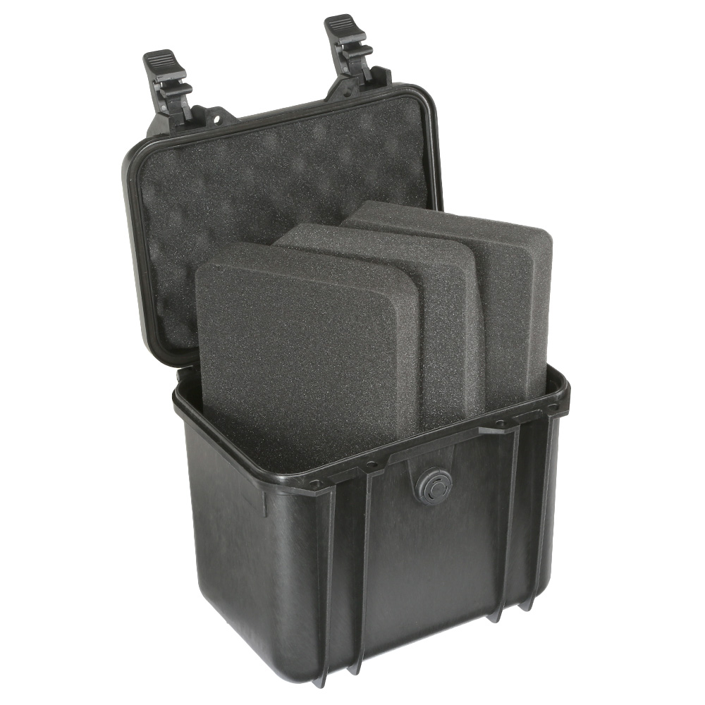 PARRA 971 Universal Transportkoffer 28,6 x 22,2 x 26,3 cm PnP-Schaumstoff schwarz Bild 1