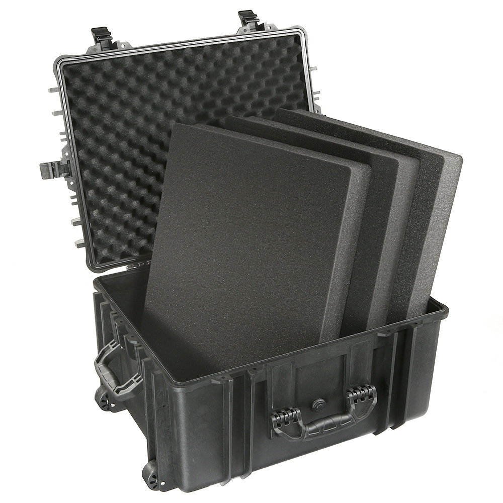 PARRA 8428 Universal Transportkoffer / Trolley 67,0 x 50,8 x 35,5 cm PnP-Schaumstoff schwarz Bild 1