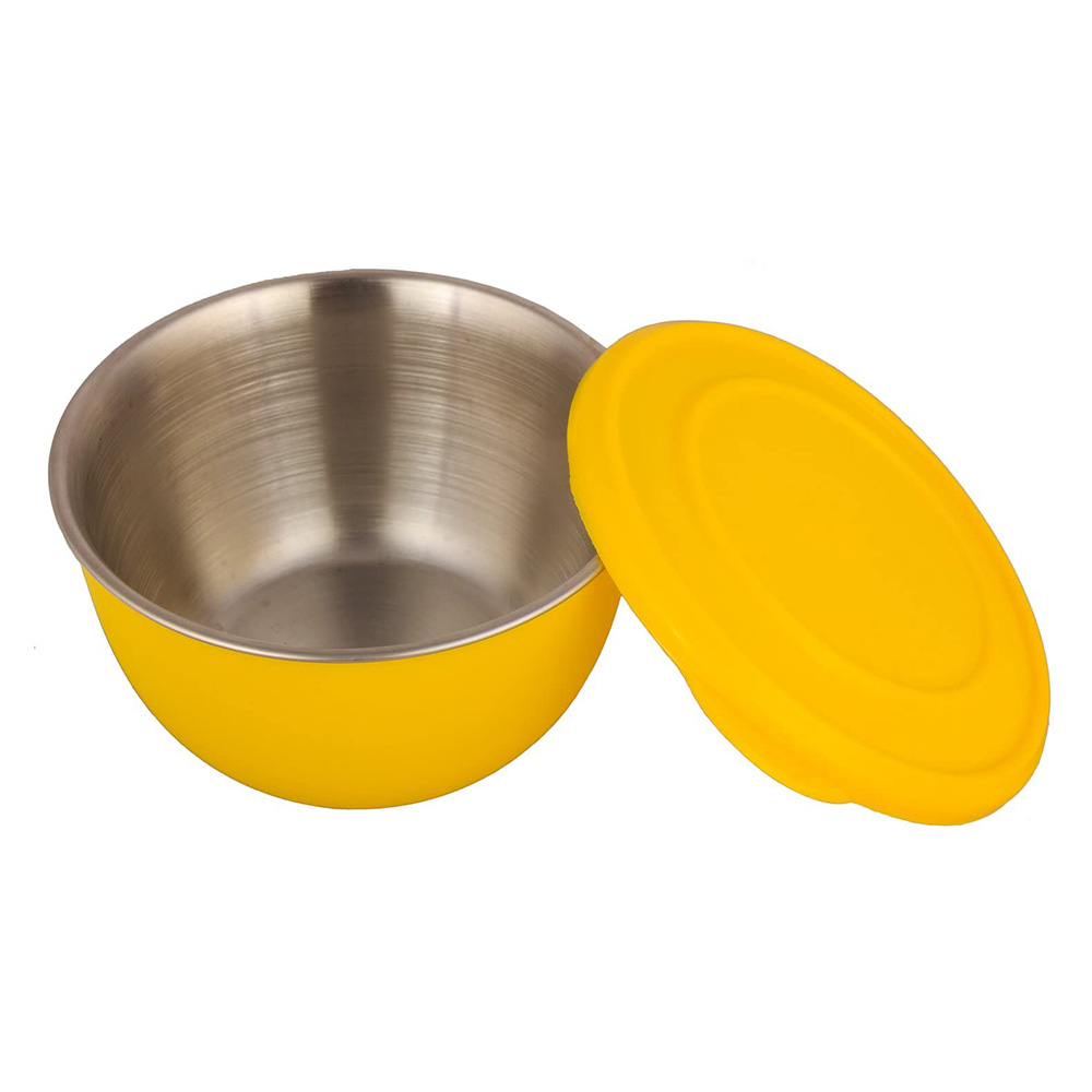 Origin Outdoors Schssel Set inkl. Deckel 8 tlg. Edelstahl bunt Bild 1