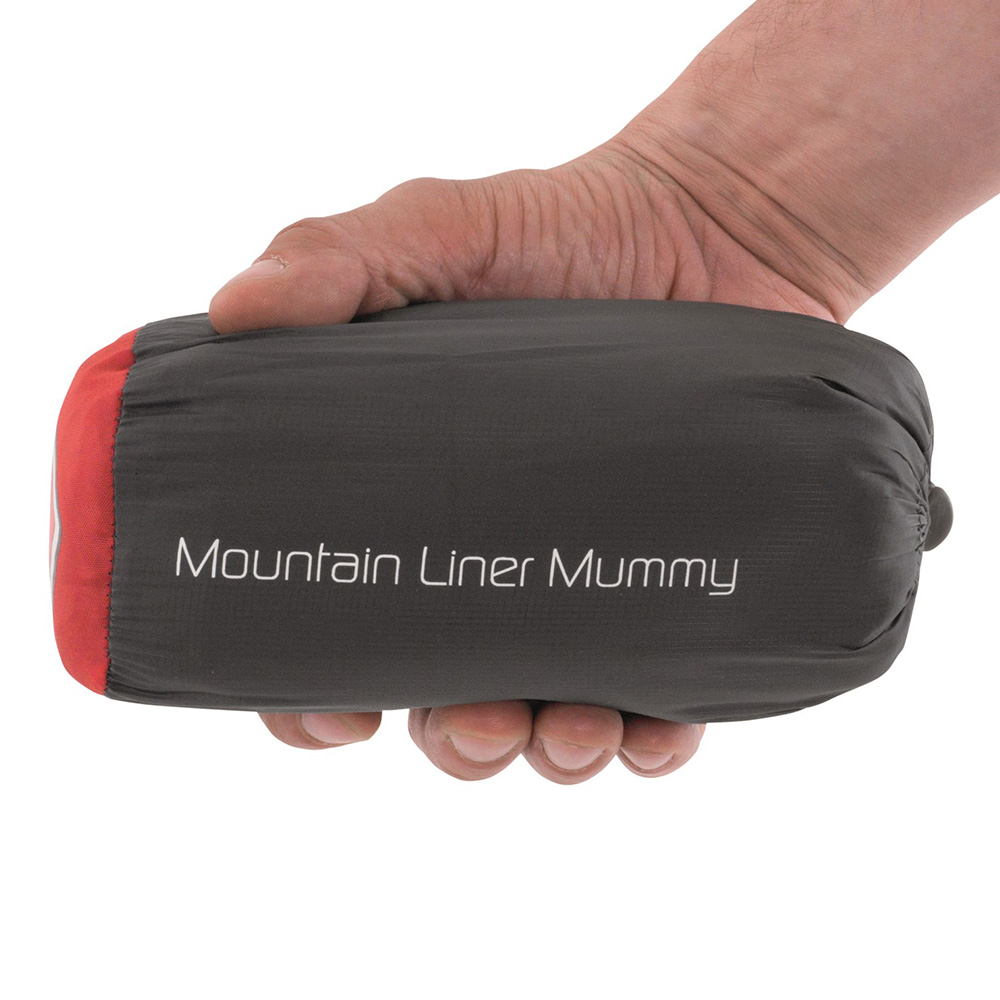 Robens Schlafsacküberzug Mountain Liner für Mumienschlafsack grau Bild 4