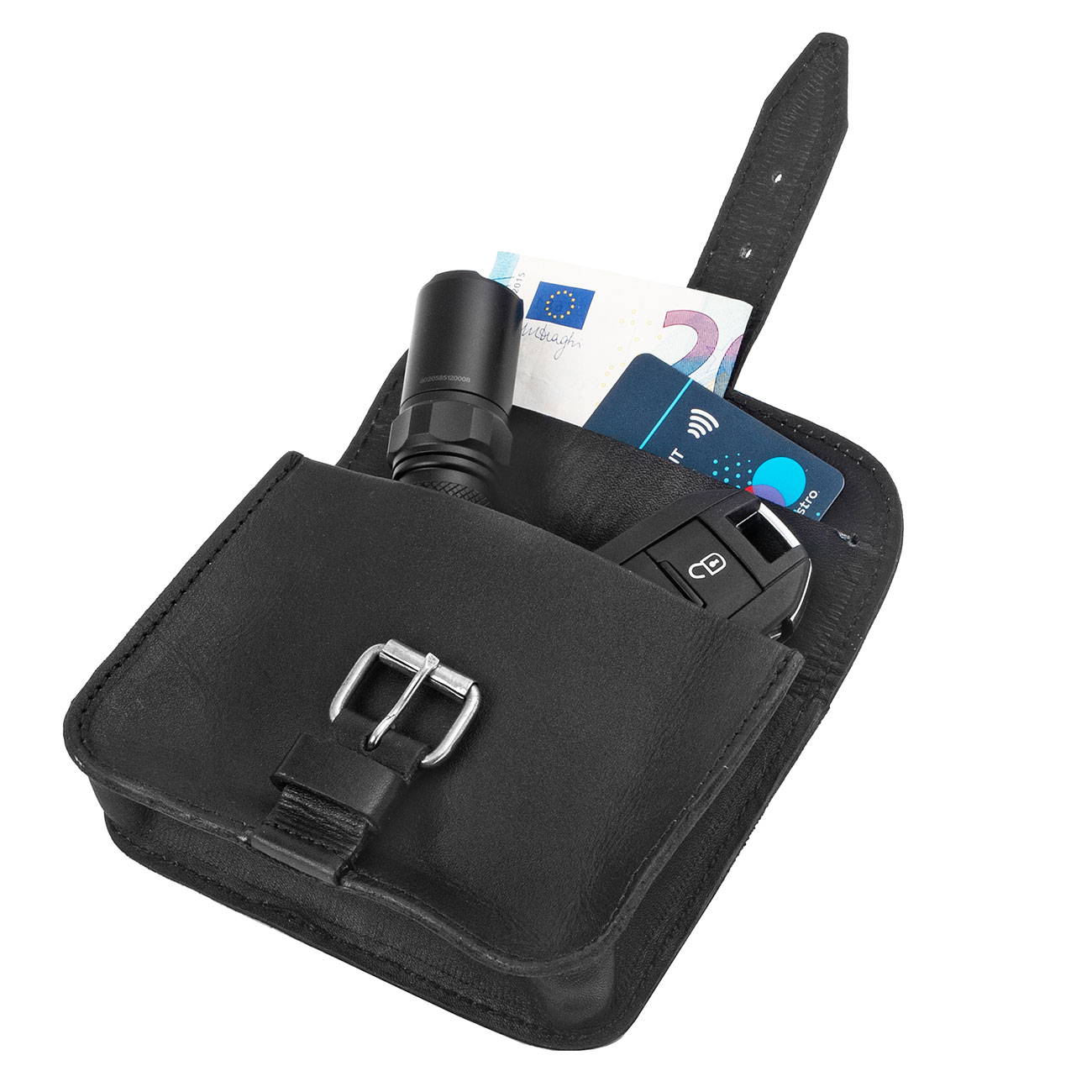 Basic Nature Grteltasche Jakarta 12 x 9,5 cm schwarz Bild 1