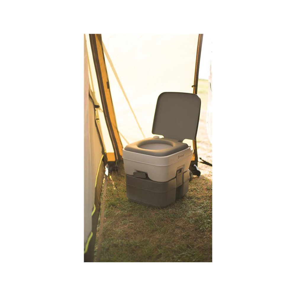 Outwell Mobile Toilette mit Spülung 20 Liter schwarz/grau Bild 1