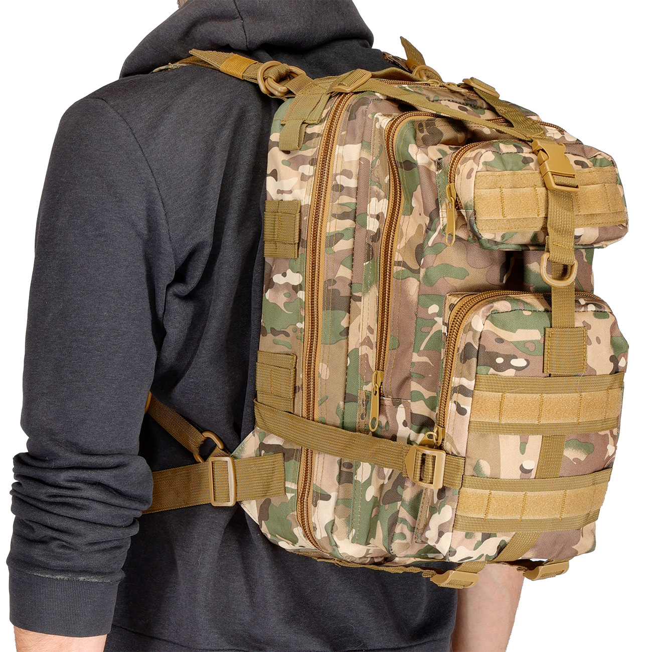 Mc Allister Rucksack Zero Six 28 Liter TacOp Camo Bild 10