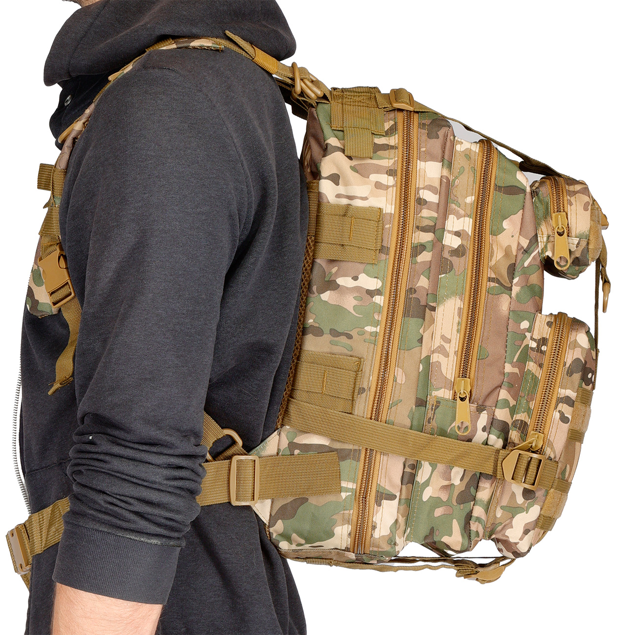 Mc Allister Rucksack Zero Six 28 Liter TacOp Camo Bild 11