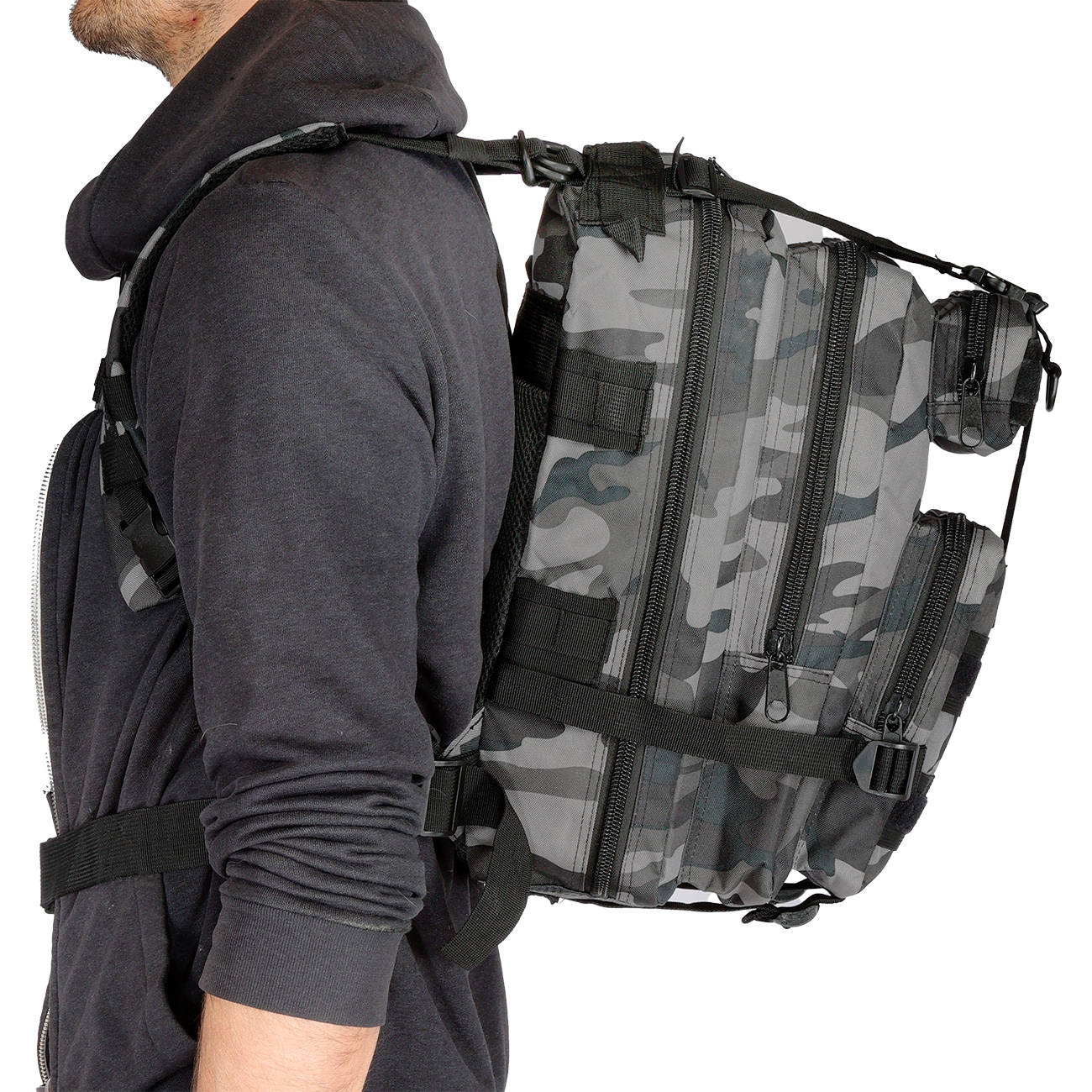 Mc Allister Rucksack Zero Six 28 Liter dark camo Bild 11
