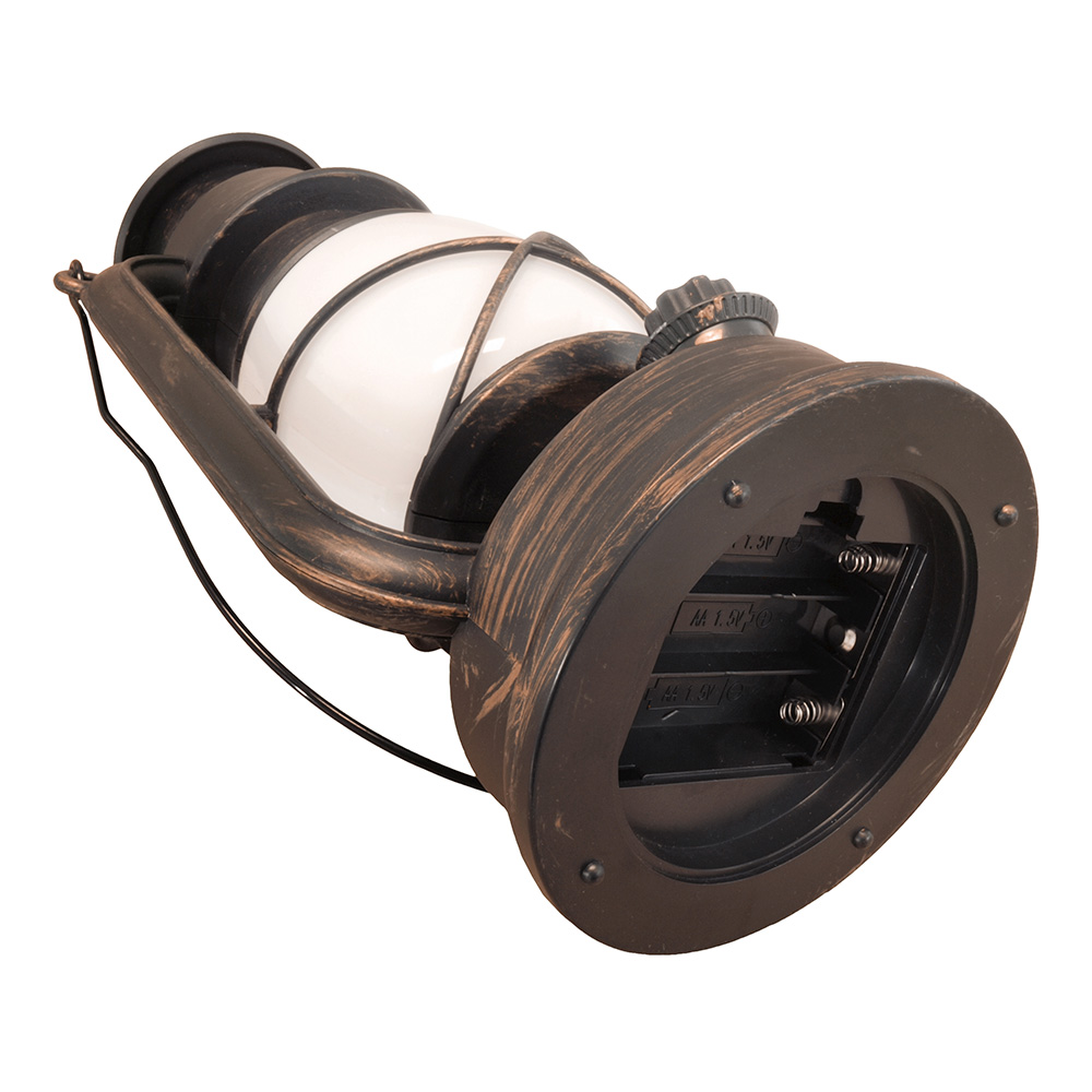 Origin Outdoors LED-Campinglaterne Retro batteriebetrieben Antikfinish Bild 1
