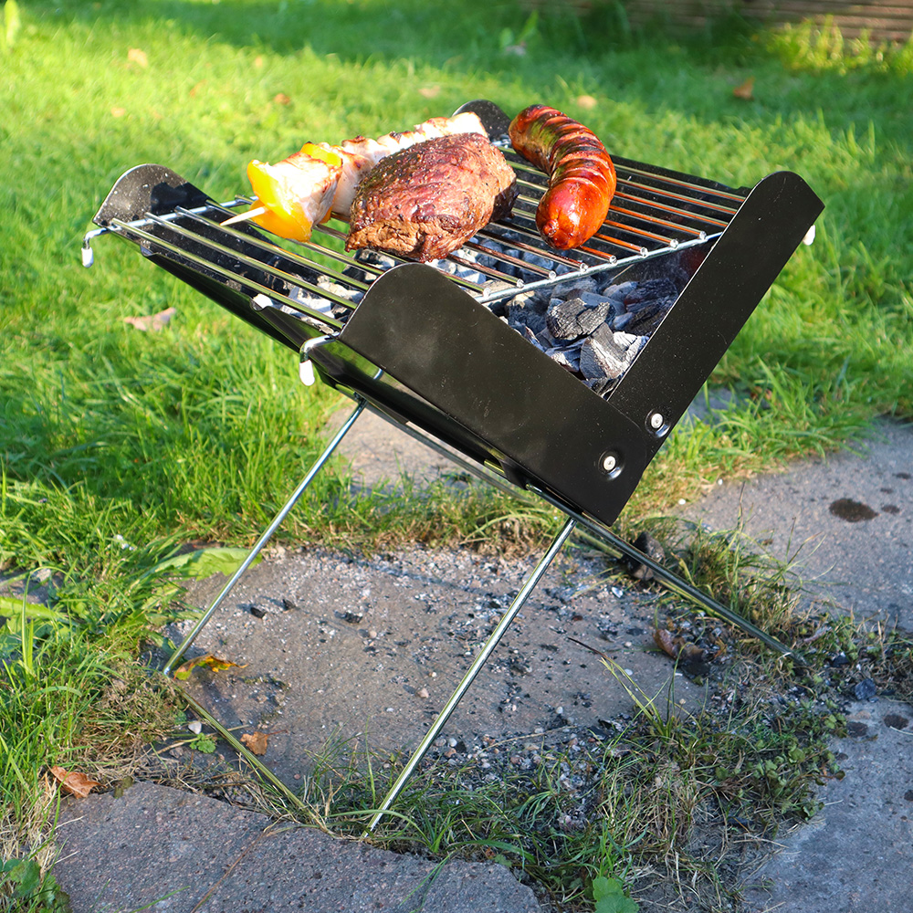 Origin Outdoors Klappgrill To-Go inkl. Tragetasche Bild 1