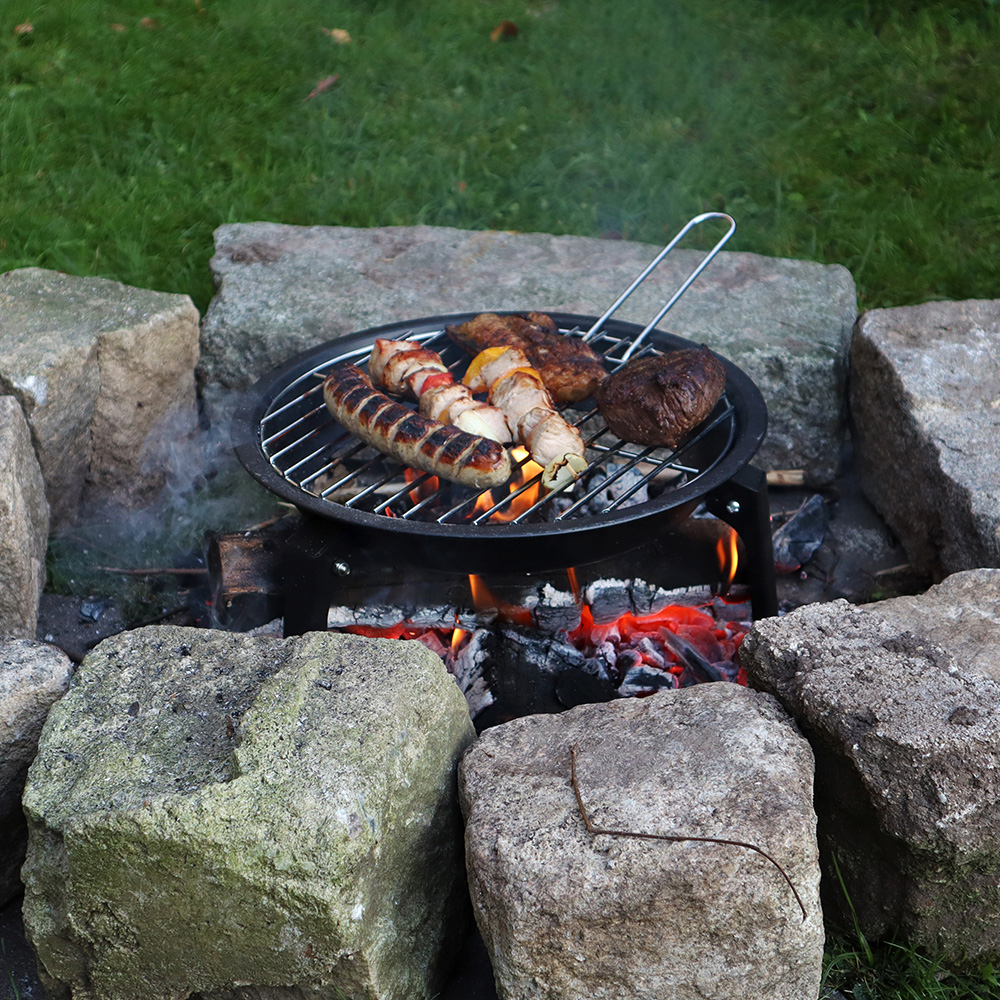 Origin Outdoors Grill Campfire 32 cm inkl. Tragetasche Bild 1