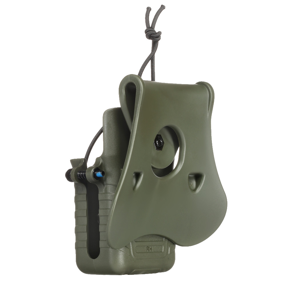 Amomax Tactical Holster Polymer Paddle f. Funkgerte oliv Bild 1