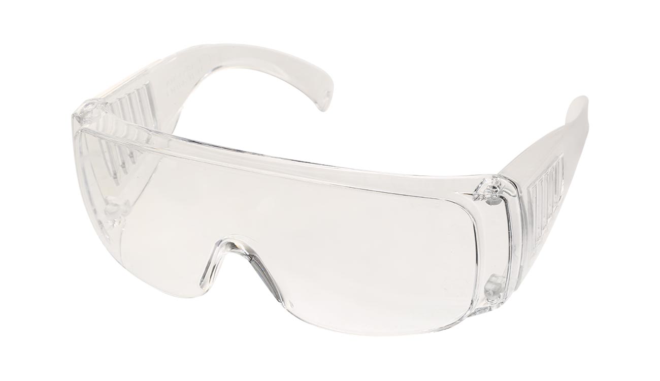 Schutzbrille antibeschlag Anti-Kratz beschichtet transparent Bild 1