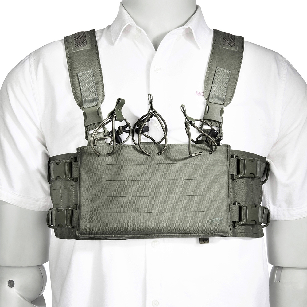 Tasmanian Tiger Chest Rig Small Combi Rig mit Magazinmodul IRR steingrau oliv Bild 8