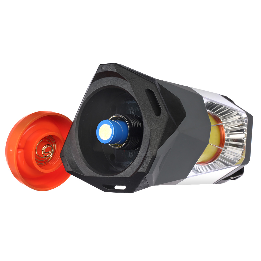 Nebo Camping Laterne Galileo 500 Lumen inkl. Akku und USB-Kabel grau Bild 1