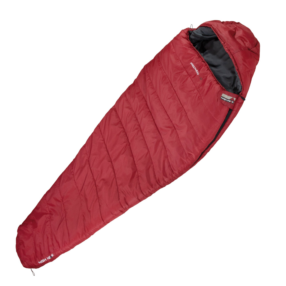 High Peak Mumienschlafsack Redwood -3 dunkelrot bis zu 190 cm Krpergre