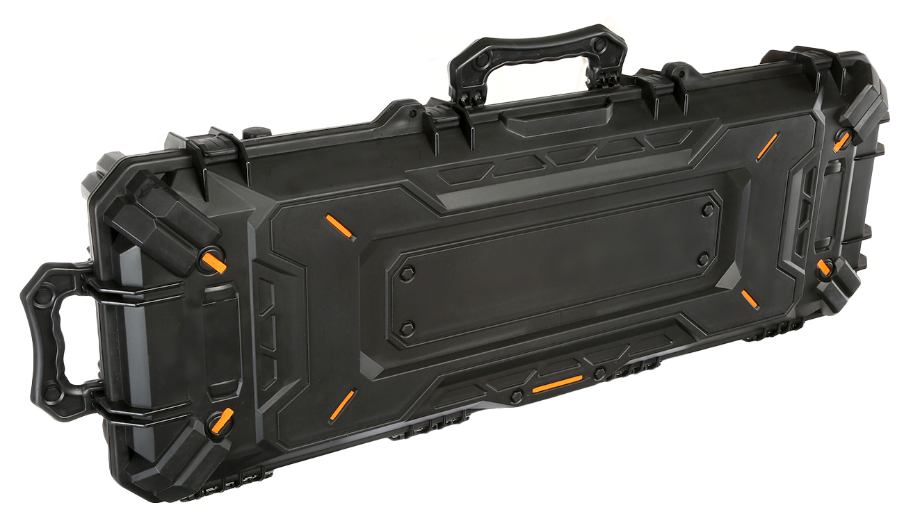 Nuprol Tactical Hard Case Waffenkoffer / Trolley 103 x 35 x 15 cm PnP-Schaumstoff schwarz Bild 1