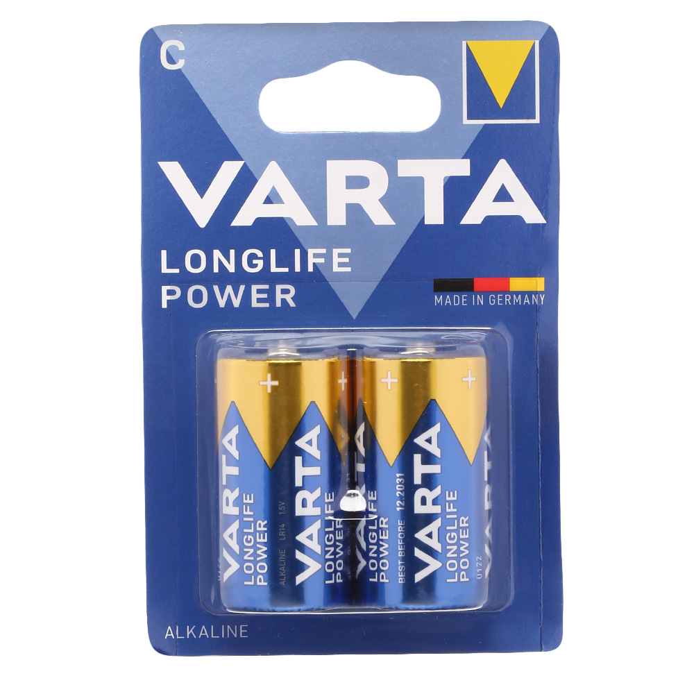 Varta Longlife Power Batterie Babyzelle LR14 C - 2 Stck