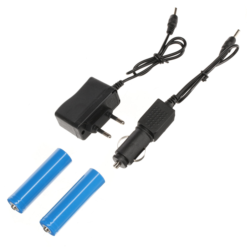 LED-Stirnlampe XQ 33 Zoom schwarz inkl. Akku Bild 1