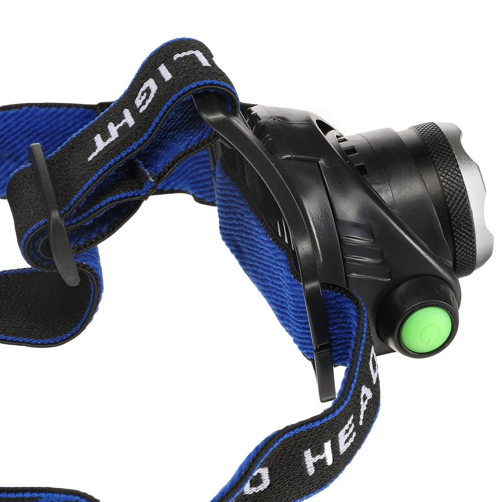LED-Stirnlampe XQ 33 Zoom schwarz inkl. Akku Bild 1