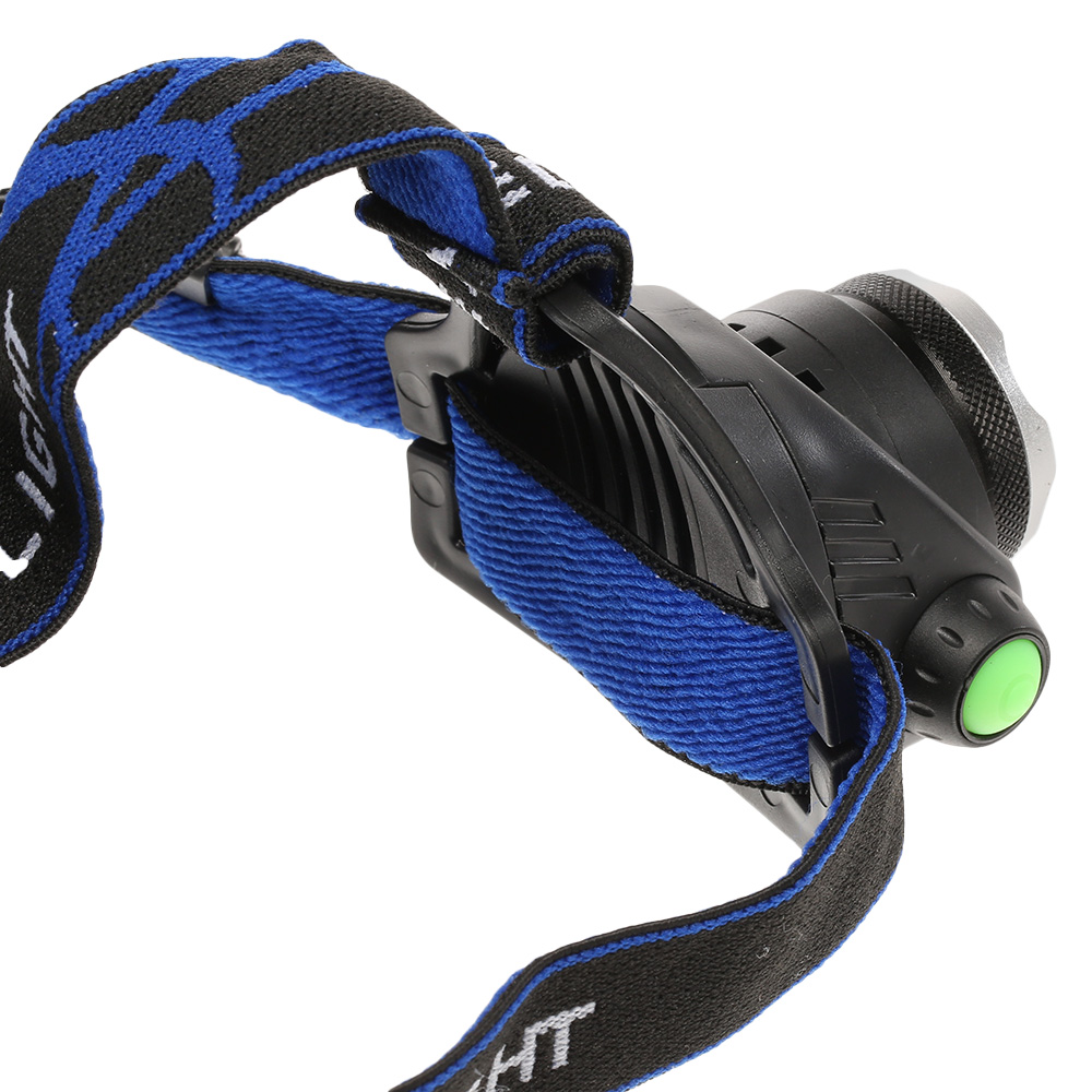 Bailong LED-Stirnlampe BL-6699 Zoom schwarz inkl. Akku Bild 1