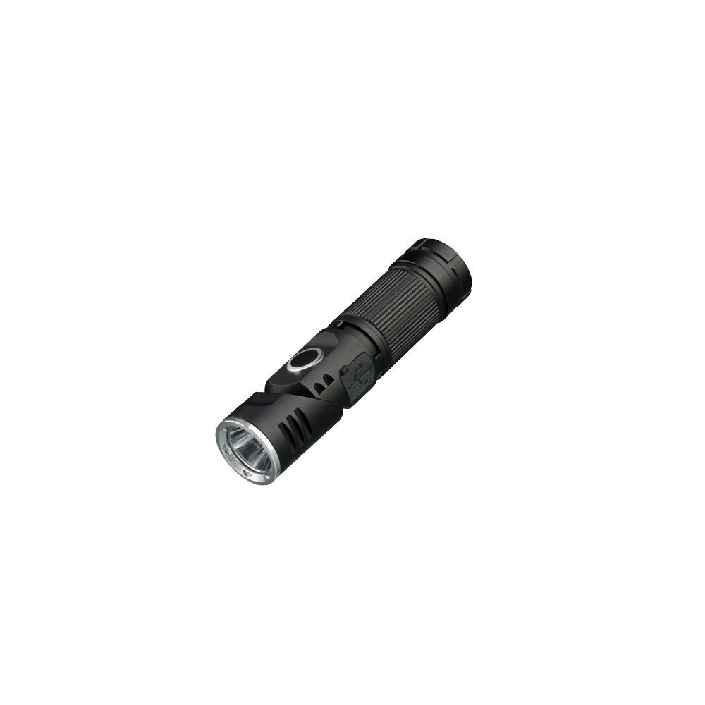 National Geographic LED-Taschenlampe Iluminos 450 mit Kopfhalterung Aluminium 450 Lumen schwarz Bild 1
