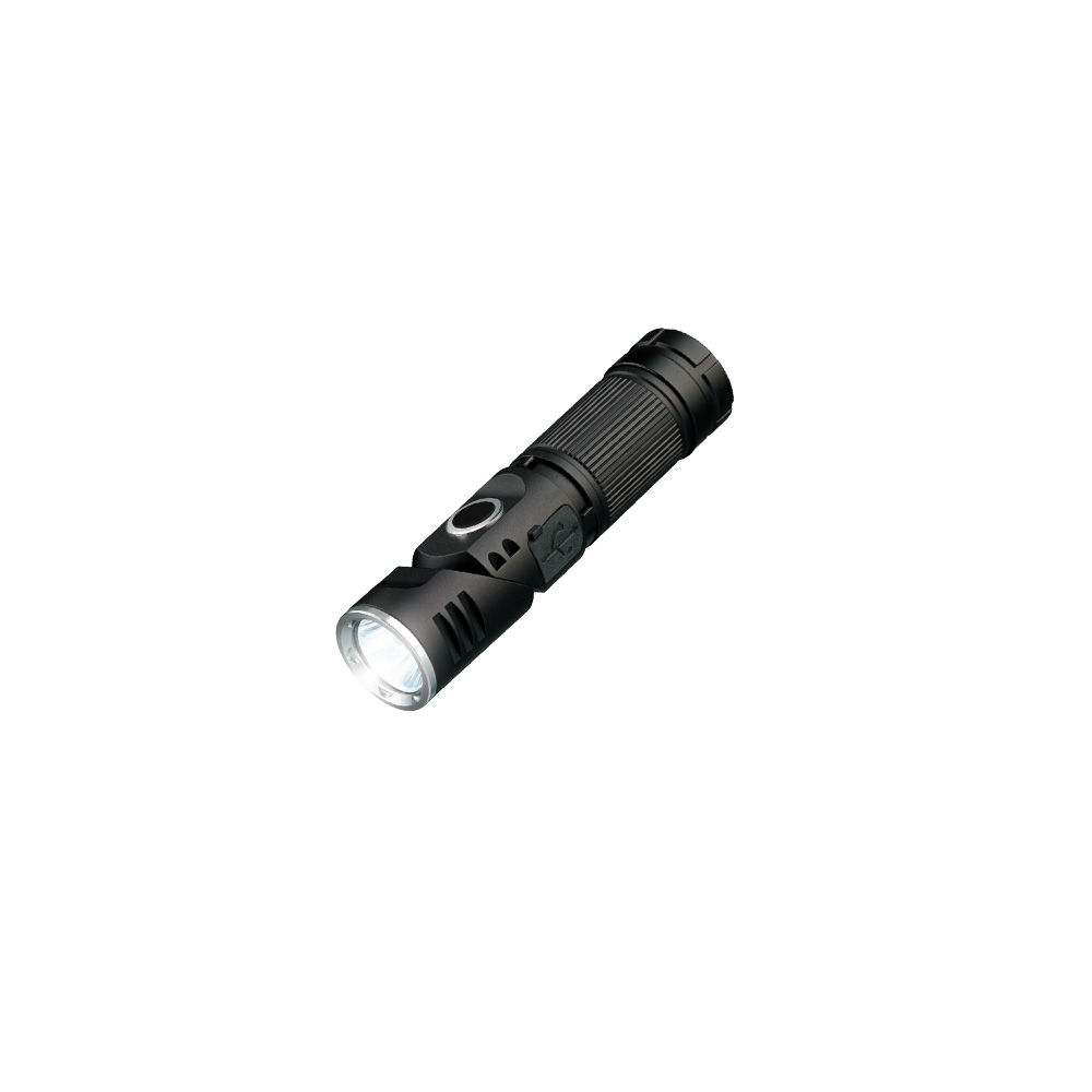 National Geographic LED-Taschenlampe Iluminos 450 mit Kopfhalterung Aluminium 450 Lumen schwarz Bild 1