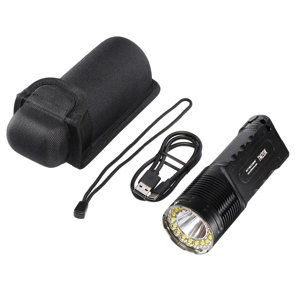 Nitecore LED Taschenlampe TM20K 20000 Lumen inkl. Holster Bild 1