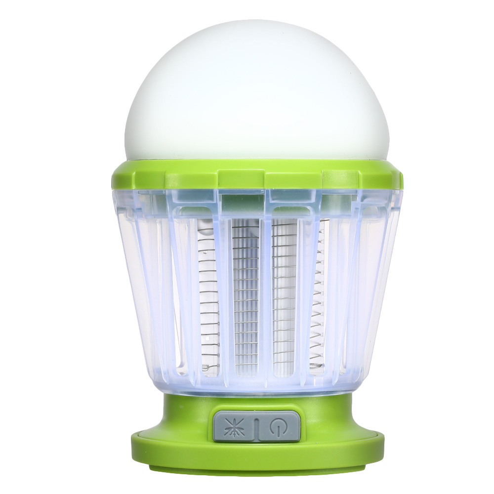 Dörr Lampe de camping Anti-moustique solaire - Vert fluo