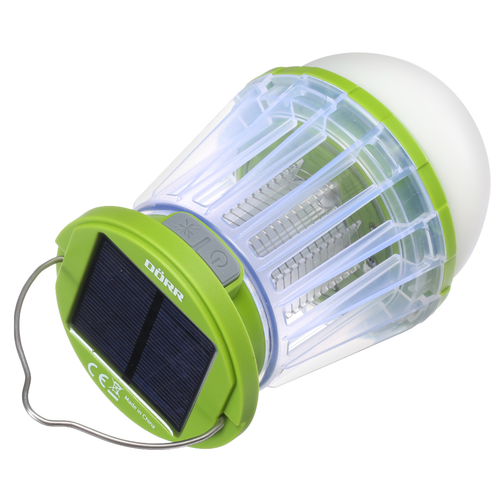 Drr LED Solar Campinglampe Anti Moskito grn Bild 1