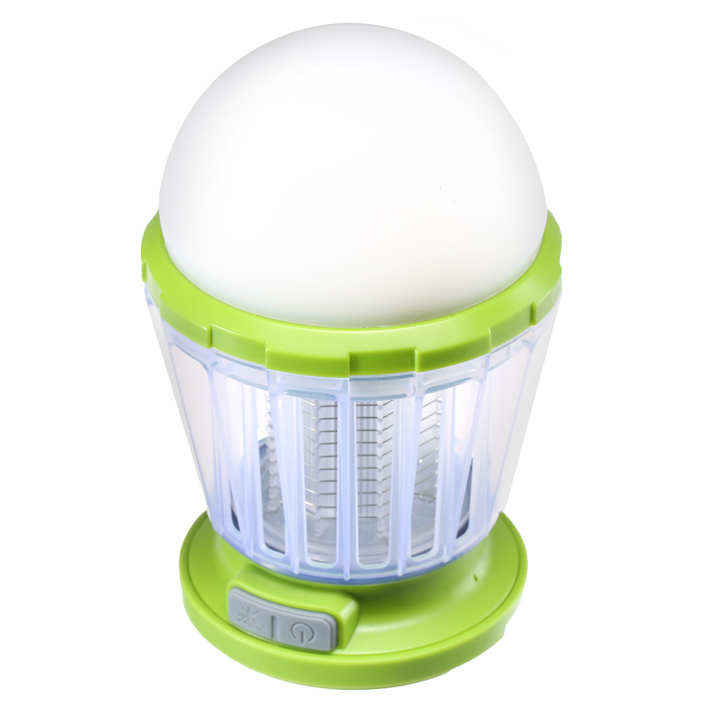 Drr LED Solar Campinglampe Anti Moskito grn Bild 1