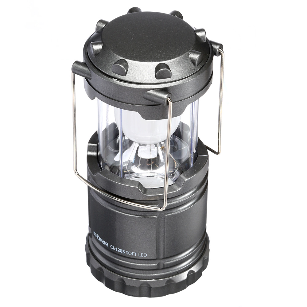 Drr LED Campingleuchte CL-1285  Soft Light batteriebetrieben silber Bild 1