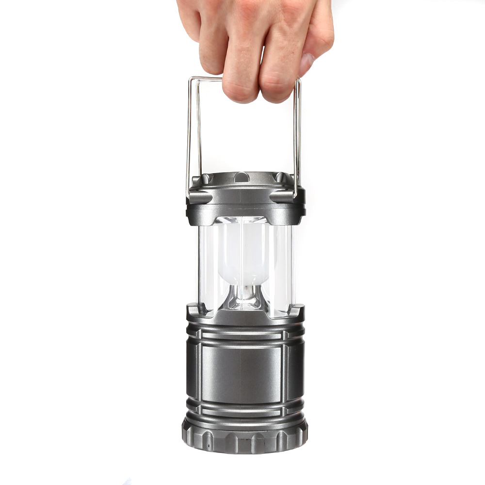 Drr LED Campingleuchte CL-1285  Soft Light batteriebetrieben silber Bild 1