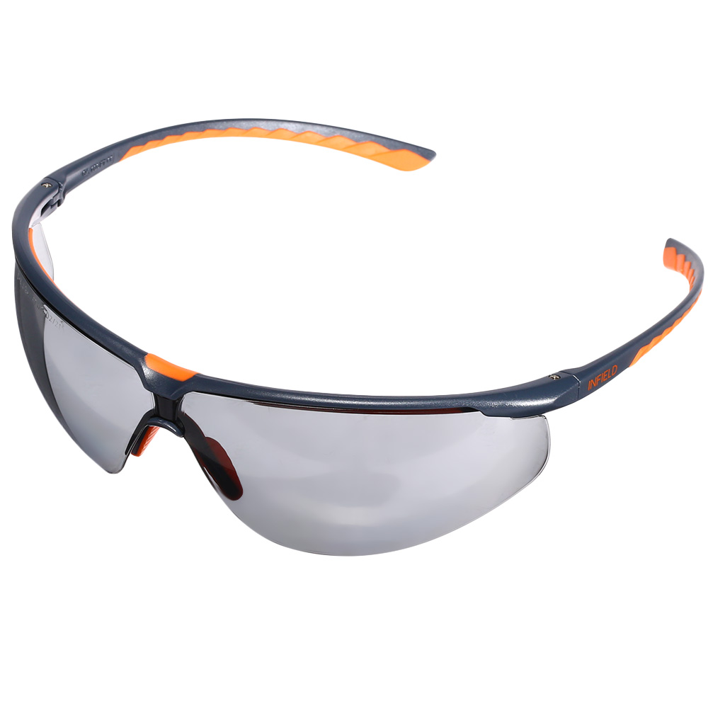 Infield Schutzbrille Levior rauch dunkelgrau/orange Bild 1