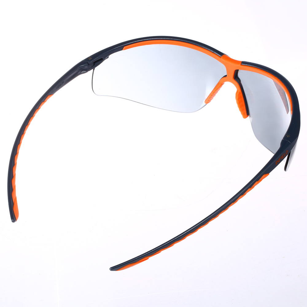 Infield Schutzbrille Levior rauch dunkelgrau/orange Bild 2