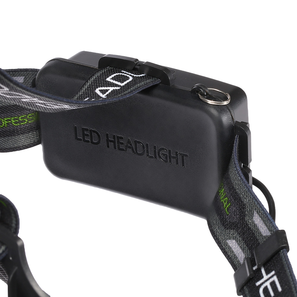 Bailong LED-Stirnlampe 7 LED + Cob/UV inkl. Akku und Ladegerät schwarz Bild 7
