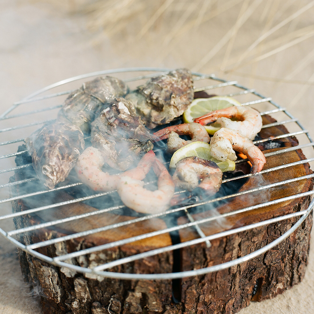 Origin Outdoors Grill Woodie 28 cm Einweggrill, Lagerfeuer und Kocher in einem! Bild 1