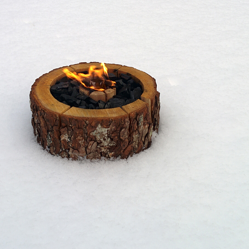 Origin Outdoors Grill Woodie 28 cm Einweggrill, Lagerfeuer und Kocher in einem! Bild 1