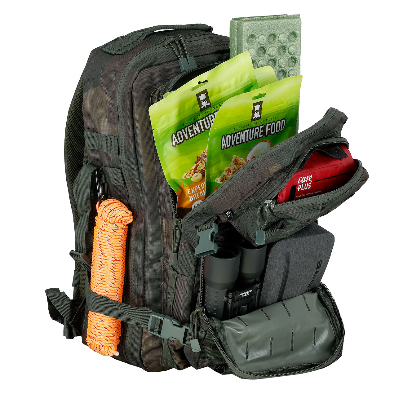 Brandit Rucksack Cooper 40 Liter Large dark woodland Bild 10
