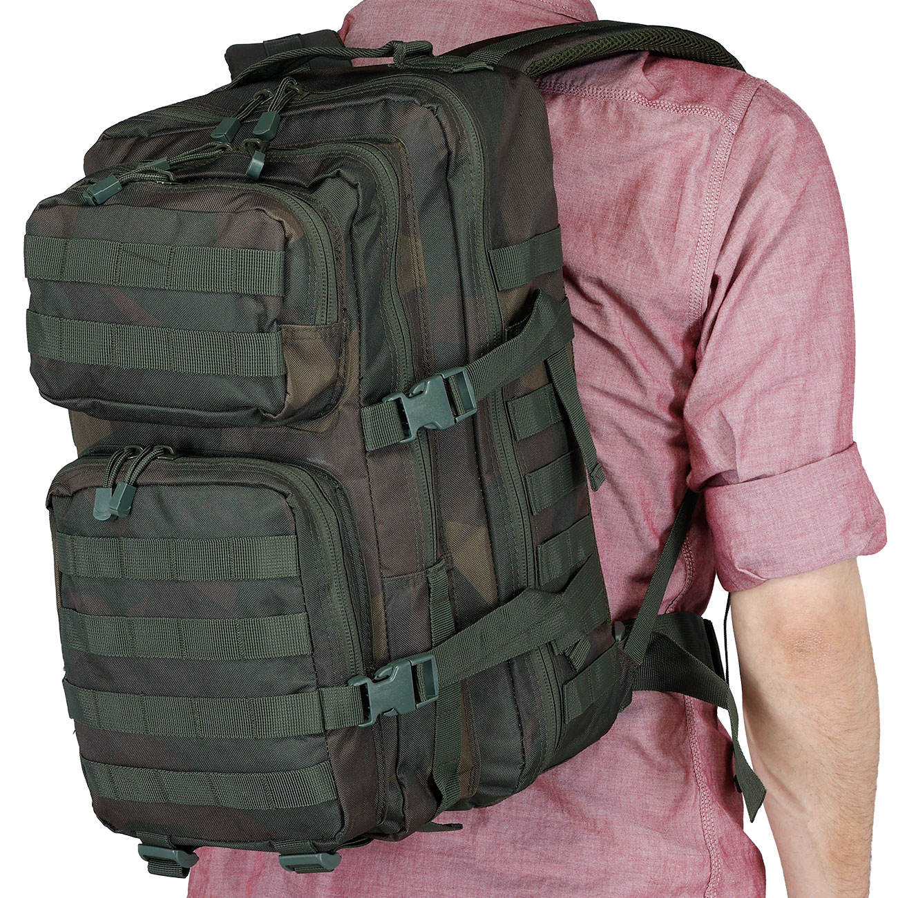 Brandit Rucksack Cooper 40 Liter Large dark woodland Bild 11