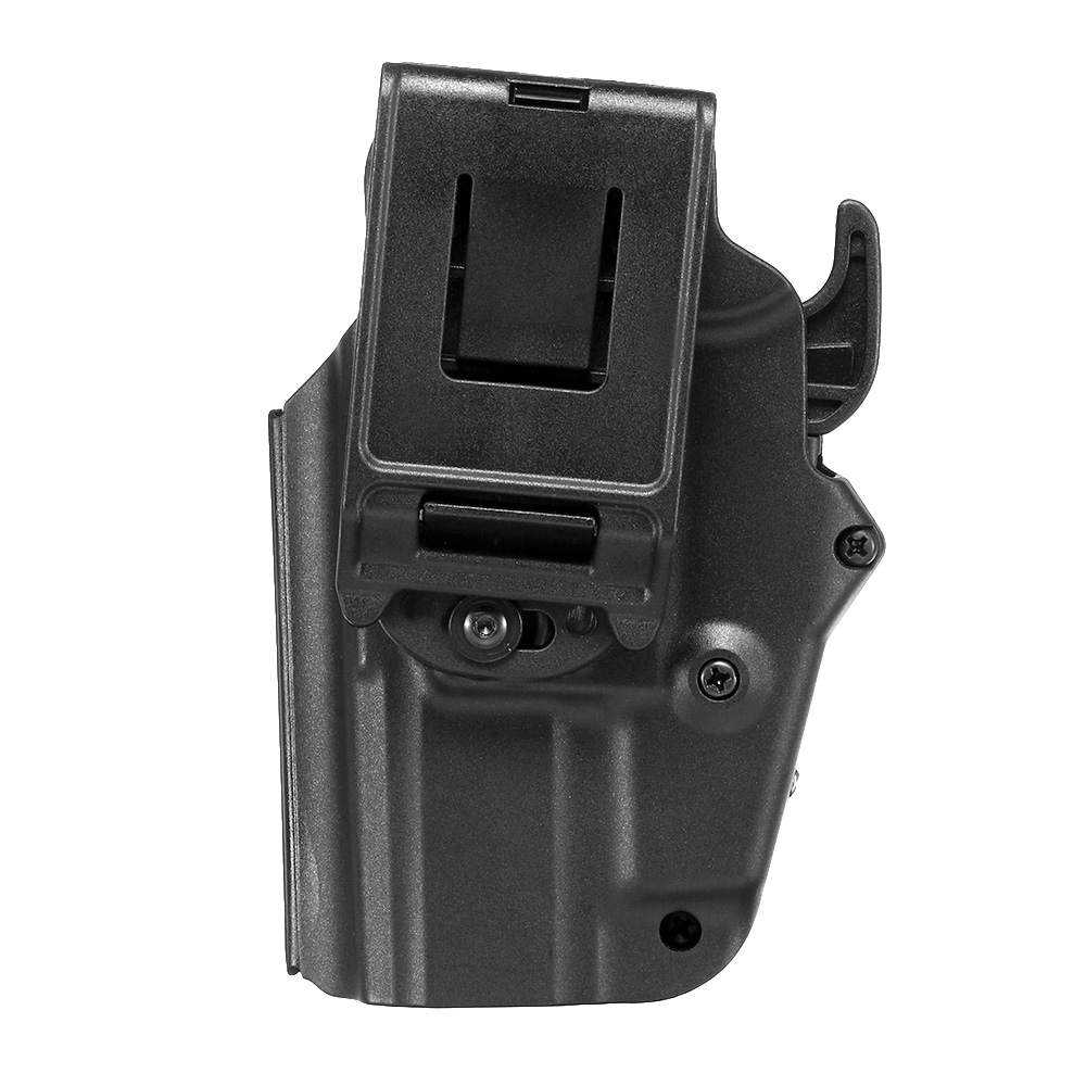 Nuprol Universal Type-C Holster Kunststoff m. Grtelhalter fr Pistolen rechts schwarz Bild 4