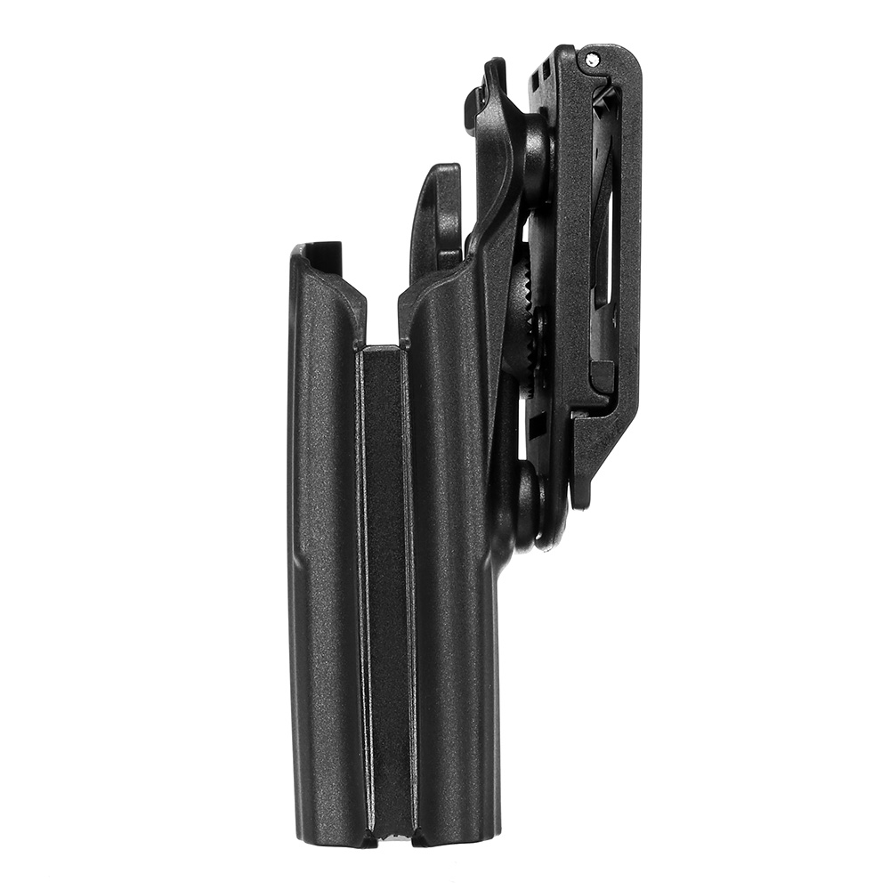 Nuprol Universal Type-C Holster Kunststoff m. Gürtelhalter für Pistolen rechts schwarz Bild 6