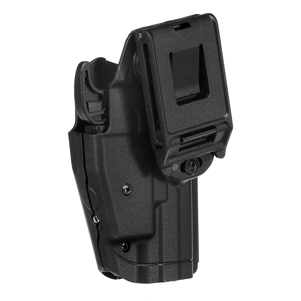 Nuprol Universal Type-B Holster Kunststoff m. Grtelhalter fr Pistolen links schwarz Bild 5